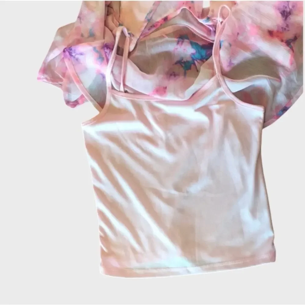 Justice Boho Style Pink Top